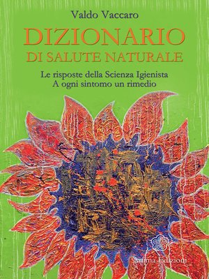 cover image of Dizionario di salute naturale